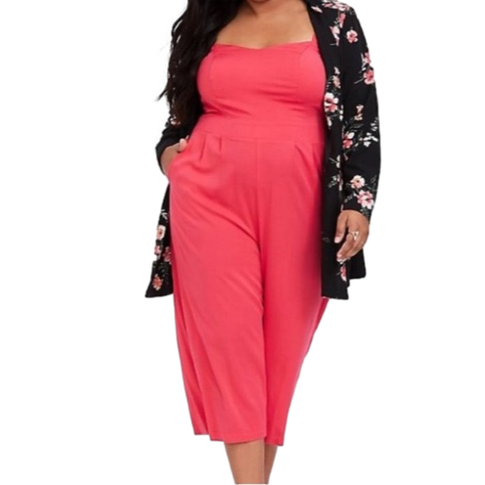 Torrid Pink Jumpsuit